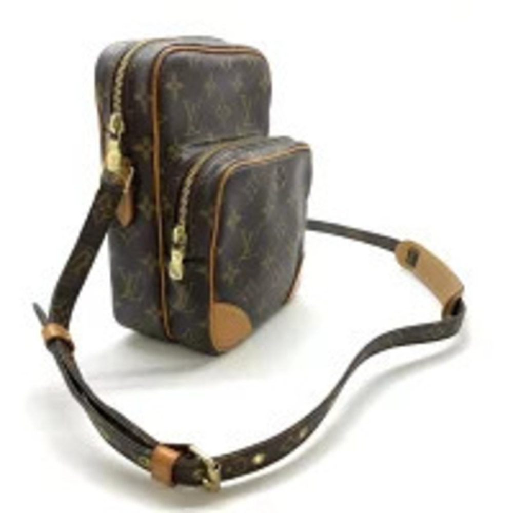 Louis Vuitton Brown Shoulder Crossbody Amazon Bag Monogram Brown
